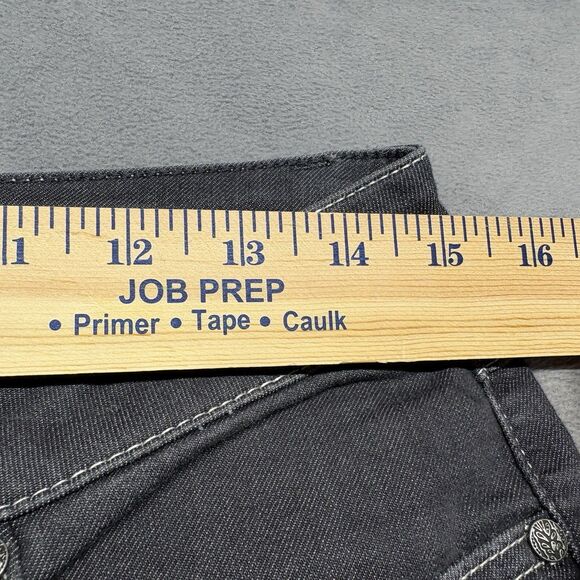 prAna Kara Jeans Womens Size 6 / 28 Gray Organic Cotton Stretch 5 Pocket - Picture 7 of 11